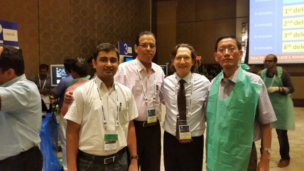 With Dr Michael kalleh and Dr Phillip at work shop EUS2014